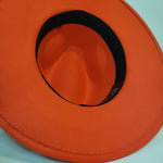 Load image into Gallery viewer, Red/Orange Felt Hat Live Special Order
