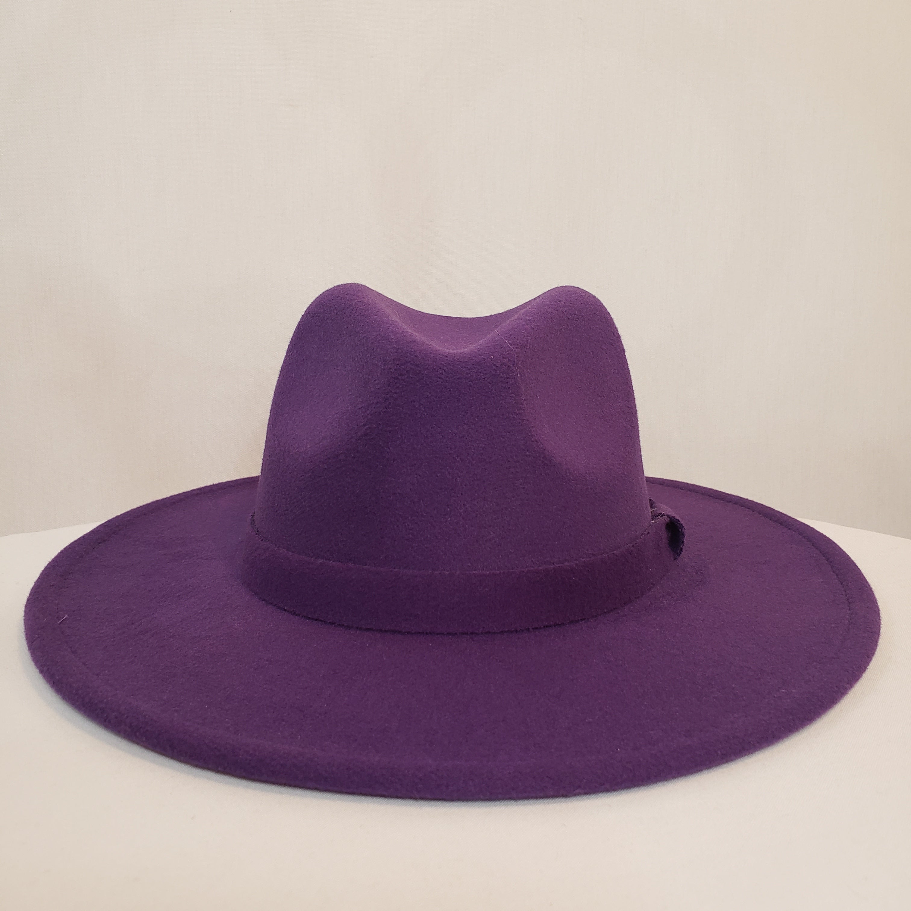 Purple Felt Hat Live Speacial Order