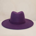 Load image into Gallery viewer, Purple Felt Hat Live Speacial Order
