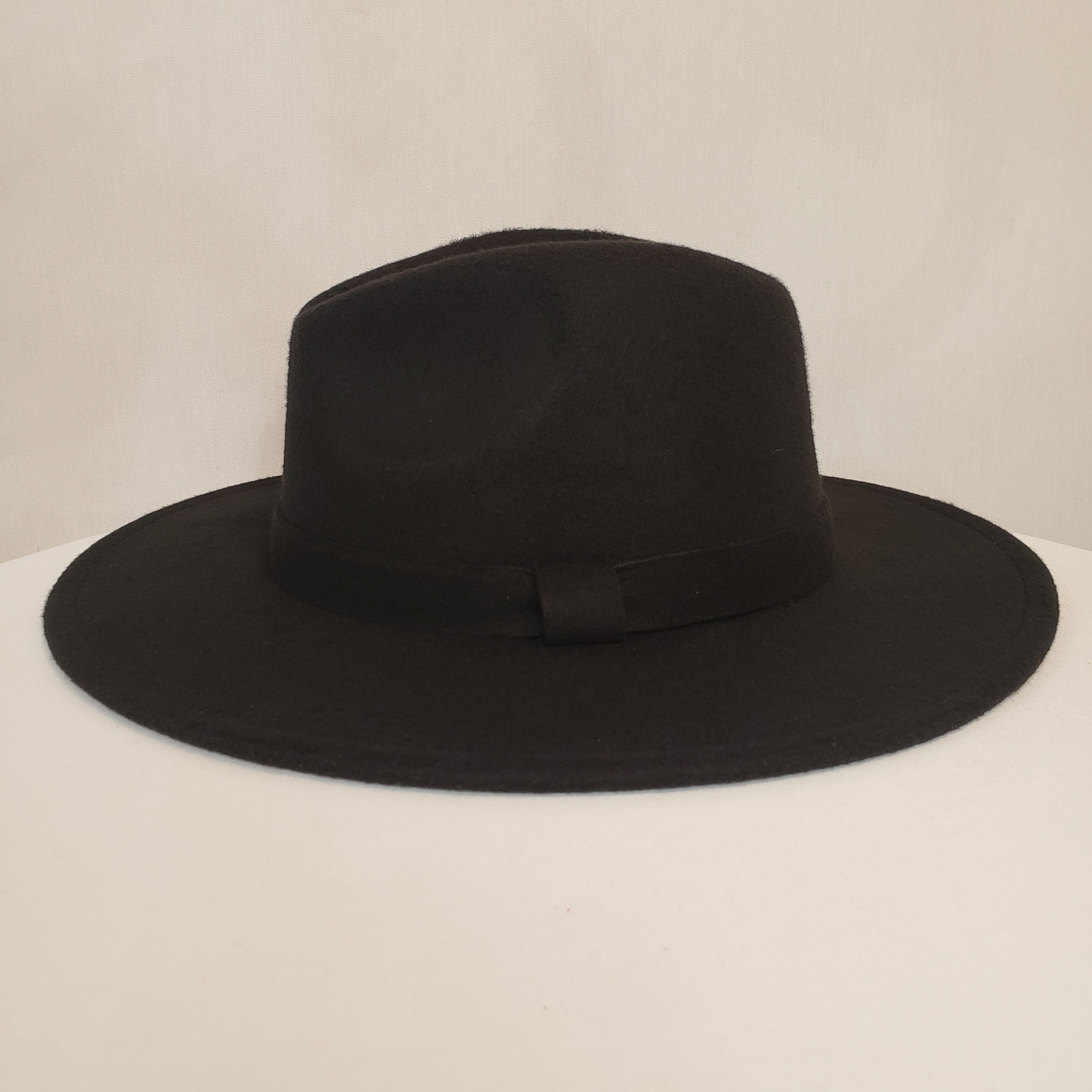 Black Felt Hat With Red Bottom Live Special Order