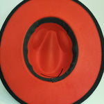 Load image into Gallery viewer, Black Felt Hat With Red Bottom Live Special Order
