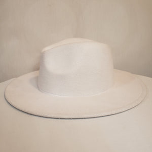 White Felt Hat Live Special Order