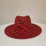 Load image into Gallery viewer, Leopard Felt Hat
