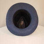 Load image into Gallery viewer, Denim Short Brim Fedora
