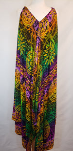 Load image into Gallery viewer, Aztec Design Romper (Purple &amp; Green)
