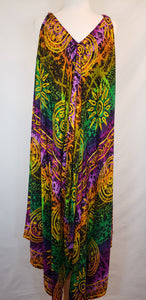 Aztec Design Romper (Purple & Green)