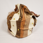 Load image into Gallery viewer, Handmade Short Brim Leather Hat (Back)
