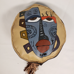 Load image into Gallery viewer, Handpainted Leather Hat (Top)
