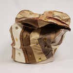 Load image into Gallery viewer, Handmade Short Brim Leather Hat (Side)

